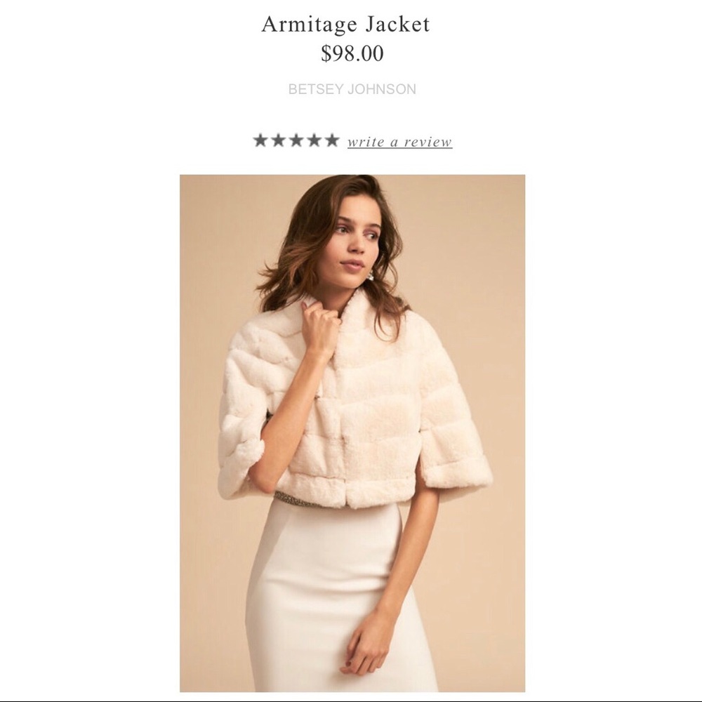 Like New Betsey Johnson Armitage Jacket